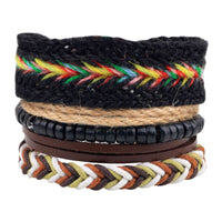 bracelet-gypsy-hippie-noir-cuir