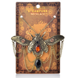 collier-annee-90-steampunk-pendentif-coccinelle-vintage