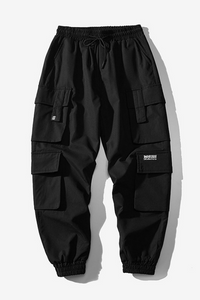 pantalon-cargo-noire-homme-Y2K