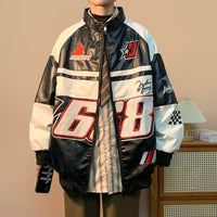 Racing jacket oversized