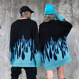 blue-flame-knit-sweater