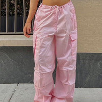 Pink track pant