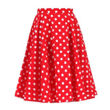 jupe-annee-50-rouge-pois-blancs