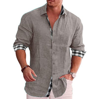 chemise-manches-longues-coutures-carreaux-annee-70
