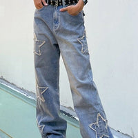 graphic-printed-jeans