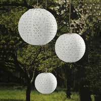 Boules Chinoises Papier Lampions Ronds Creux