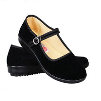 Ballerines Chinoises Noires