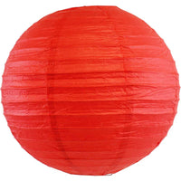 Boules Chinoises Papier Rouge Mariage