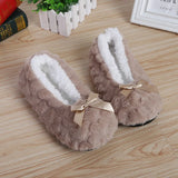 Chaussons Chinois Peluche Non-Glissant