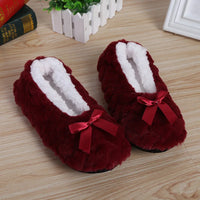 Chaussons Chinois Peluche Non-Glissant