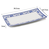 Assiettes Chinoises Rectangulaires