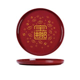 Assiettes Chinoises Plateau Thé Rond