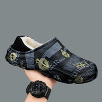 Chaussons Chinois Homme Coton