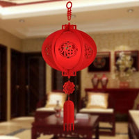 Boules Chinoises Papier Rouge Porte-Bonheur