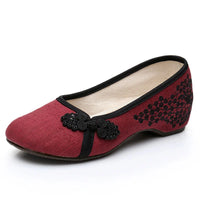 Ballerines Chinoises Plates Petits Talons