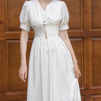 Robe Blanche Année 30