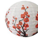 Boules Chinoises Papier Rond Prunier