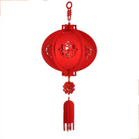 Boules Chinoises Papier Rouge Porte-Bonheur