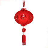 Boules Chinoises Papier Rouge Porte-Bonheur