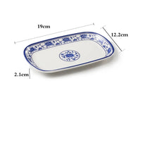 Assiettes Chinoises Rectangulaires