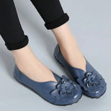 Ballerines Chinoises Mocassins Cuir