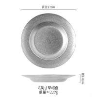 Assiettes Chinoises Style Industriel