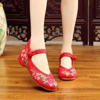 Ballerines Chinoises De Ballet Toile Chinoise