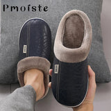 Chaussons Chinois Mousse Fourrure Cuir