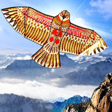 Cerf Volant Chinois Aigle Doré