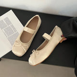 Ballerines Chinoises Lacets Noeud