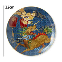 Assiettes Chinoises Dragon Phoenix