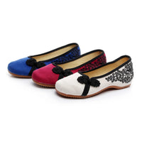 Ballerines Chinoises Plates Petits Talons