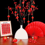 Boules Chinoises Papier Mini Rouges