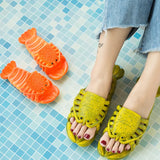 Chaussons Chinois Tongs Homard