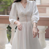 Robe Blanche Année 30