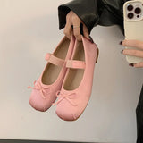 Ballerines Chinoises Lacets Noeud