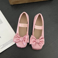 Ballerines Chinoises Lacets Noeud