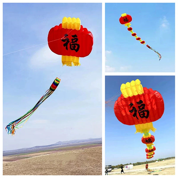 Cerf Volant Chinois Lanternes