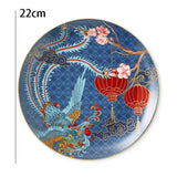 Assiettes Chinoises Dragon Phoenix