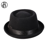 Chapeaux Chinois Pork Pie Noir