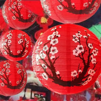 Boules Chinoises Papier Style Oriental