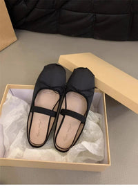 Ballerines Chinoises Lacets Noeud