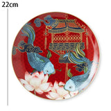 Assiettes Chinoises Dragon Phoenix