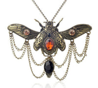 collier-annee-90-steampunk-pendentif-coccinelle-vintage