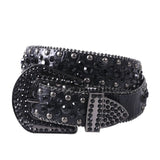 Ceinture strass noir