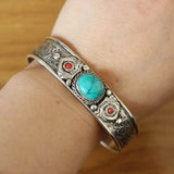 Bracelet Ethnique Turquoise