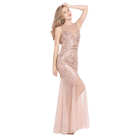 Robe Année 30 Rose