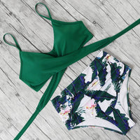 Bikini Hippie Printemps Vert