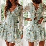 Robe Bohème Imprimé Floral