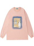 Pull Oversize Lapin Années 70